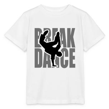 Breakdance danseur breakdancer breakdancing - T-shirt bio MINI CREATOR Stanley/Stella Enfant - blanc - Devant - Maike (125cm)