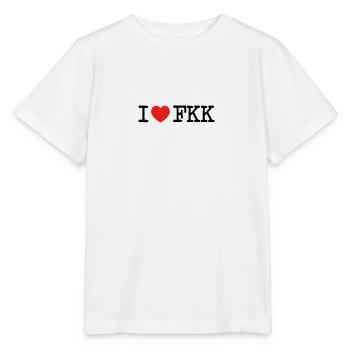 I love FKK - Stanley/Stella Kinder T-Shirt MINI CREATOR  - Weiß - Vorne - Maike (125cm)