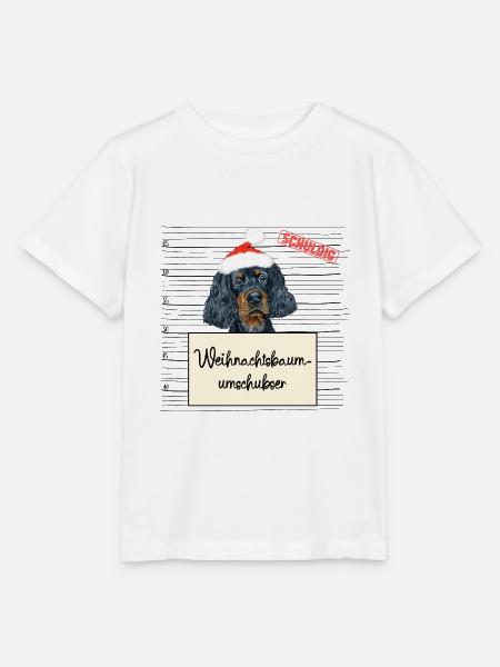 Weihnachtsbaum Umschubser Gordon Setter - Stanley/Stella Kinder T-Shirt MINI CREATOR - Weiß
