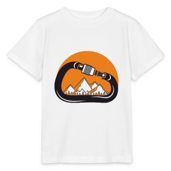 Rock Climbing - T-shirt bio MINI CREATOR Stanley/Stella Enfant - blanc - Devant - Maike (125cm)