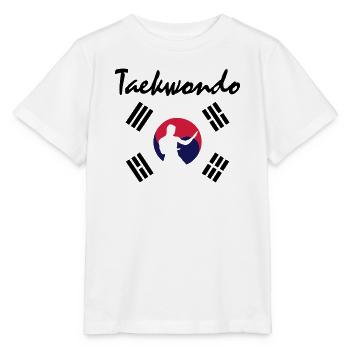 taekwondo_5 - Stanley/Stella Kinder T-Shirt MINI CREATOR  - Weiß - Vorne - Maike (125cm)