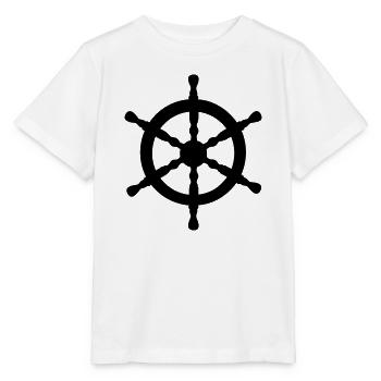 Wasser Rad - Stanley/Stella Kinder T-Shirt MINI CREATOR  - Weiß - Vorne - Maike (125cm)