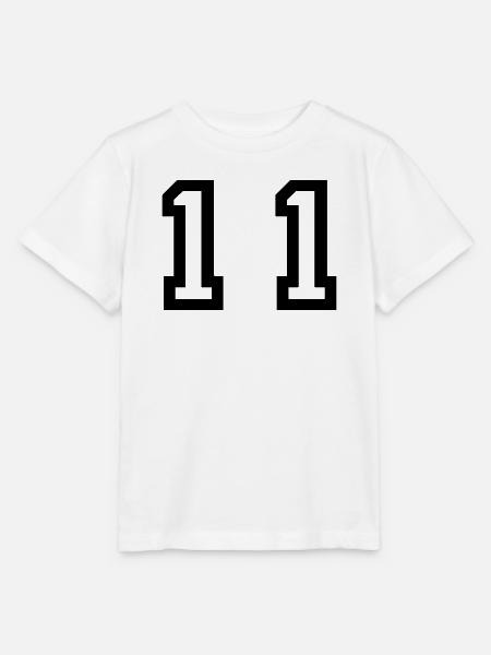 Nummer - 11 - elf - Stanley/Stella Kinder T-Shirt MINI CREATOR  - Weiß