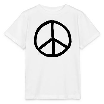 Signe de paix - T-shirt bio MINI CREATOR Stanley/Stella Enfant - blanc - Devant - Maike (125cm)