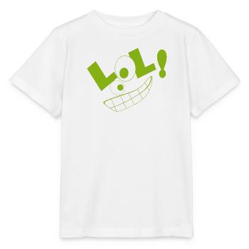 LOL! grün - Stanley/Stella Kinder T-Shirt MINI CREATOR  - Weiß - Vorne - Maike (125cm)