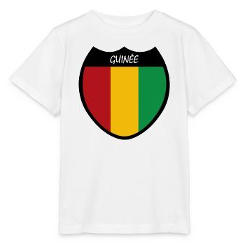 Guinée - T-shirt bio MINI CREATOR Stanley/Stella Enfant - blanc - Devant - Maike (125cm)