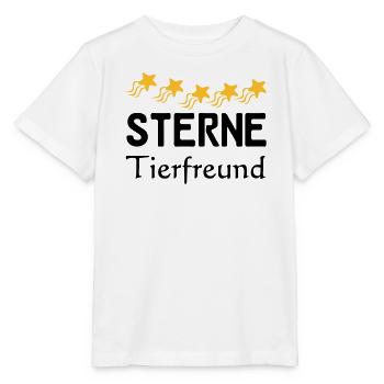 Sterne Tierfreund Geschenk - Stanley/Stella Kinder T-Shirt MINI CREATOR  - Weiß - Vorne - Maike (125cm)