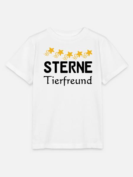 Sterne Tierfreund Geschenk - Stanley/Stella Kinder T-Shirt MINI CREATOR - Weiß