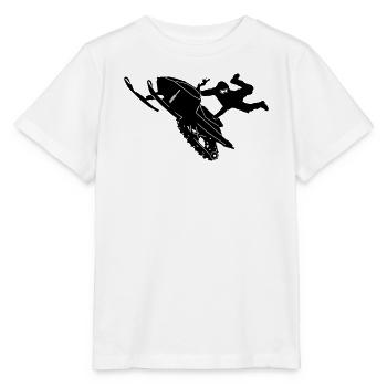 Snowmobile cleasanna tiománaí - Stanley/Stella MINI CREATOR Kids’ T-Shirt - white - Front - Maike (125cm)