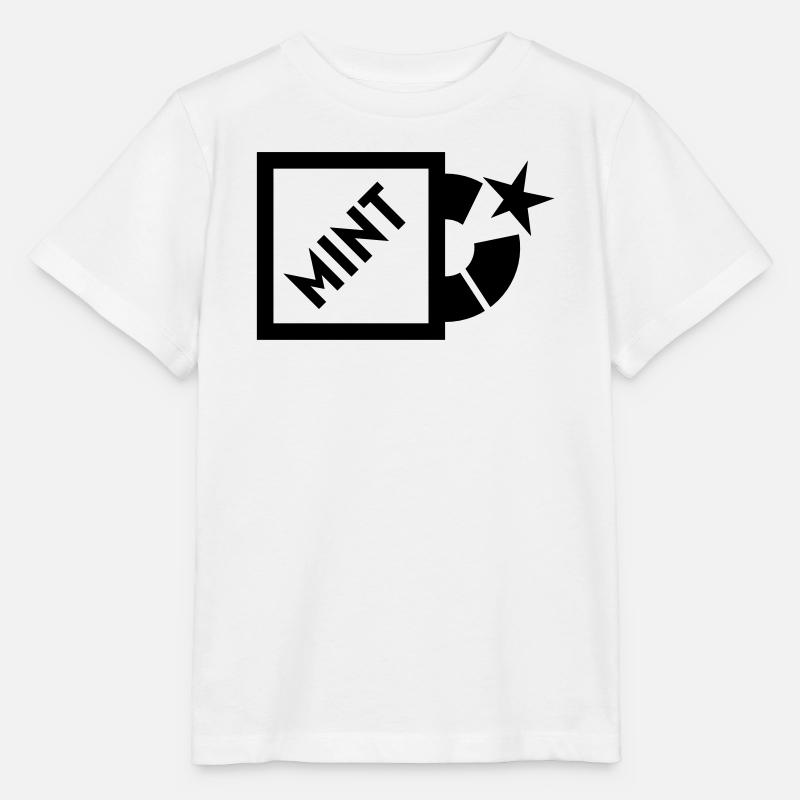 Mint - Stanley/Stella Kinder T-Shirt MINI CREATOR  - Weiß