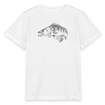 pike-perch - T-shirt bio MINI CREATOR Stanley/Stella Enfant - blanc - Devant - Maike (125cm)