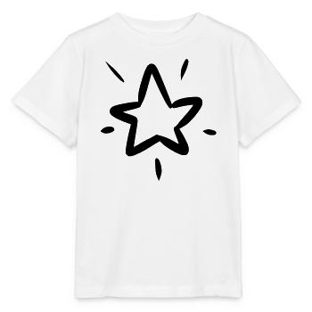 Sternen Solo - Stanley/Stella Kinder T-Shirt MINI CREATOR  - Weiß - Vorne - Maike (125cm)