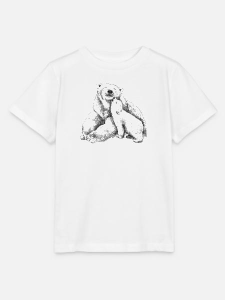 Eisbär - Stanley/Stella Kinder T-Shirt MINI CREATOR - Weiß