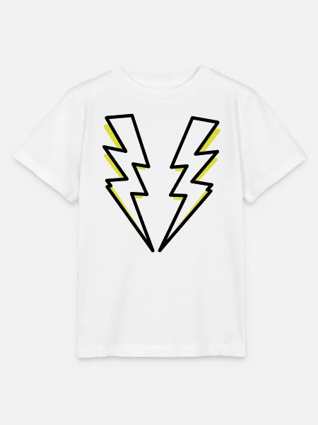 Blitze,Blitz,Blitzer, - Stanley/Stella Kinder T-Shirt MINI CREATOR - Weiß