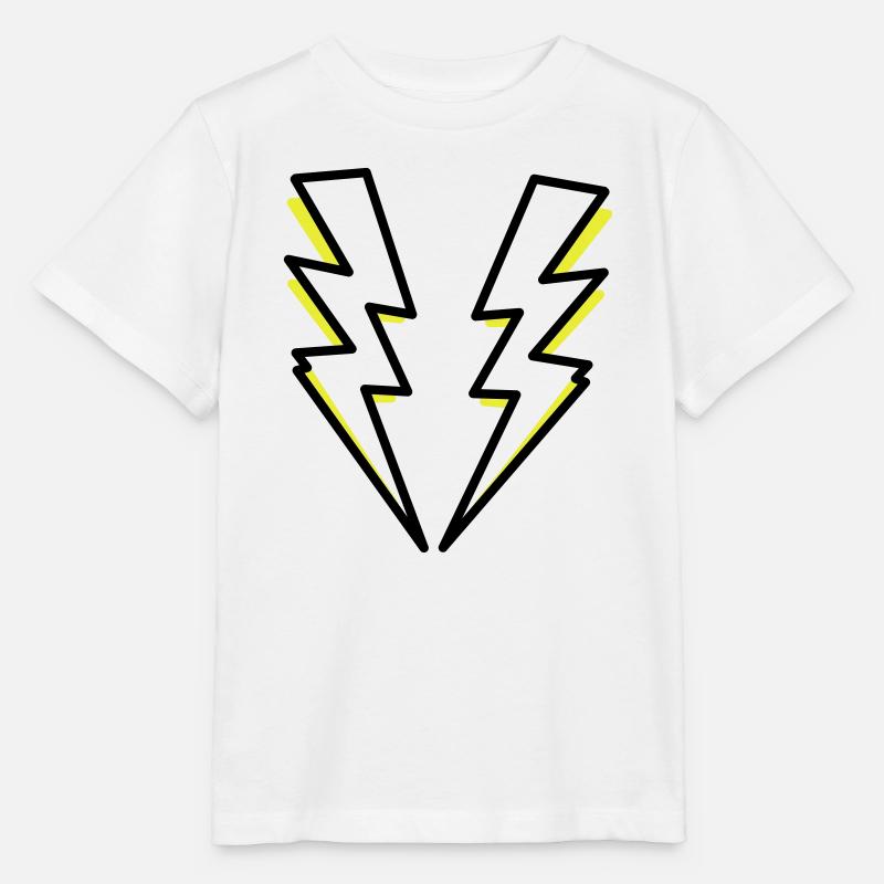 Blitze,Blitz,Blitzer, - Stanley/Stella Kinder T-Shirt MINI CREATOR  - Weiß