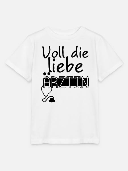 Liebe Ärztin Geschenk - Stanley/Stella Kinder T-Shirt MINI CREATOR - Weiß