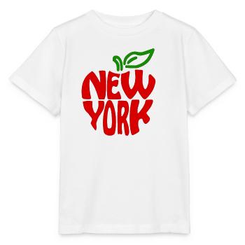 New York - Stanley/Stella Kinder T-Shirt MINI CREATOR  - Weiß - Vorne - Maike (125cm)