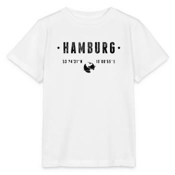 Hamburg - Stanley/Stella Kinder T-Shirt MINI CREATOR  - Weiß - Vorne - Maike (125cm)