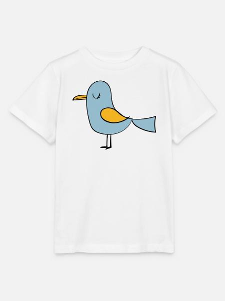 Vogel - Stanley/Stella Kinder T-Shirt MINI CREATOR - Weiß