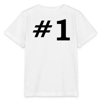Number One - Stanley/Stella MINI CREATOR Kids’ T-Shirt - white - Front - Maike (125cm)