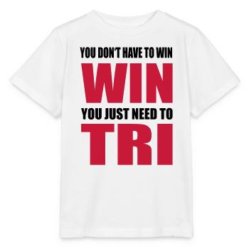 Triathlon - Stanley/Stella MINI CREATOR Kids’ T-Shirt - white - Front - Maike (125cm)