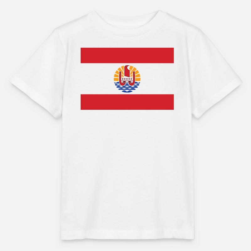 Polynésie - T-shirt bio MINI CREATOR Stanley/Stella Enfant - blanc