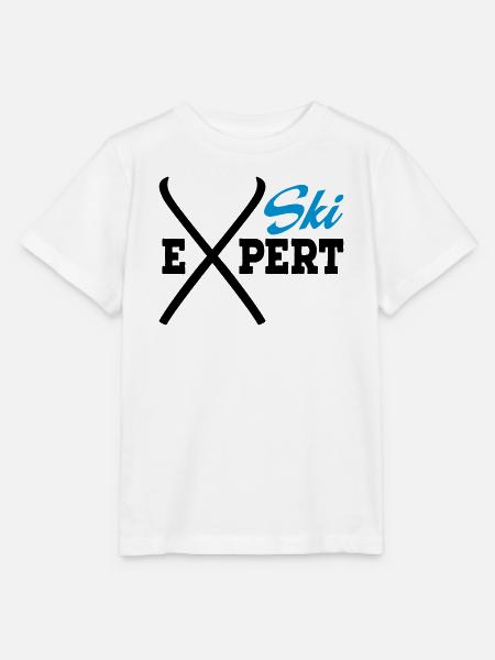 Ski - Stanley/Stella Kinder T-Shirt MINI CREATOR - Weiß