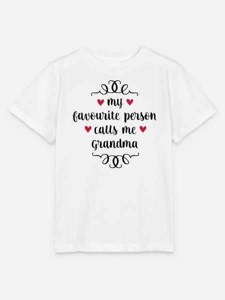 6061912 127585833 grandma - Stanley/Stella Kinder T-Shirt MINI CREATOR  - Weiß