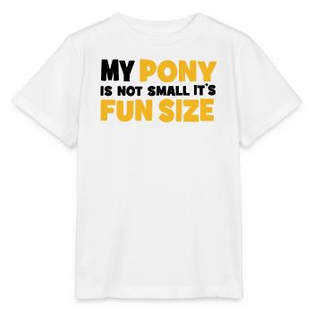 Pony - Stanley/Stella Kinder T-Shirt MINI CREATOR  - Weiß - Vorne - Maike (125cm)