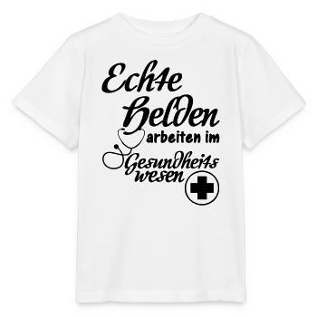 Gesundheitswesen Helden Medizin, Geschenk - Stanley/Stella Kinder T-Shirt MINI CREATOR  - Weiß - Vorne - Maike (125cm)