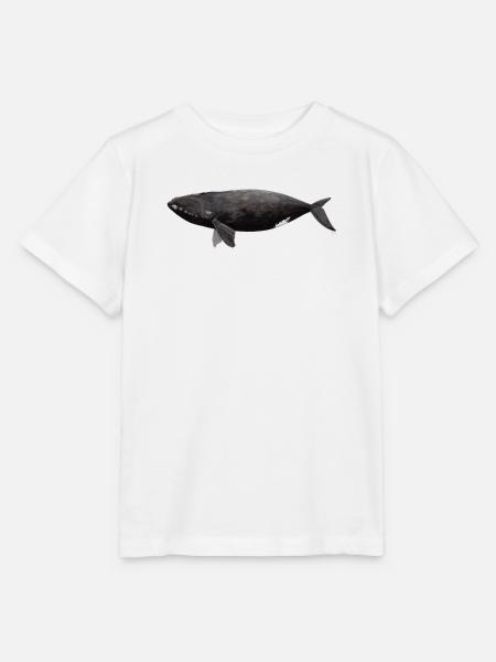 Wal - Balaena glacialis - Glattwal - Stanley/Stella Kinder T-Shirt MINI CREATOR - Weiß