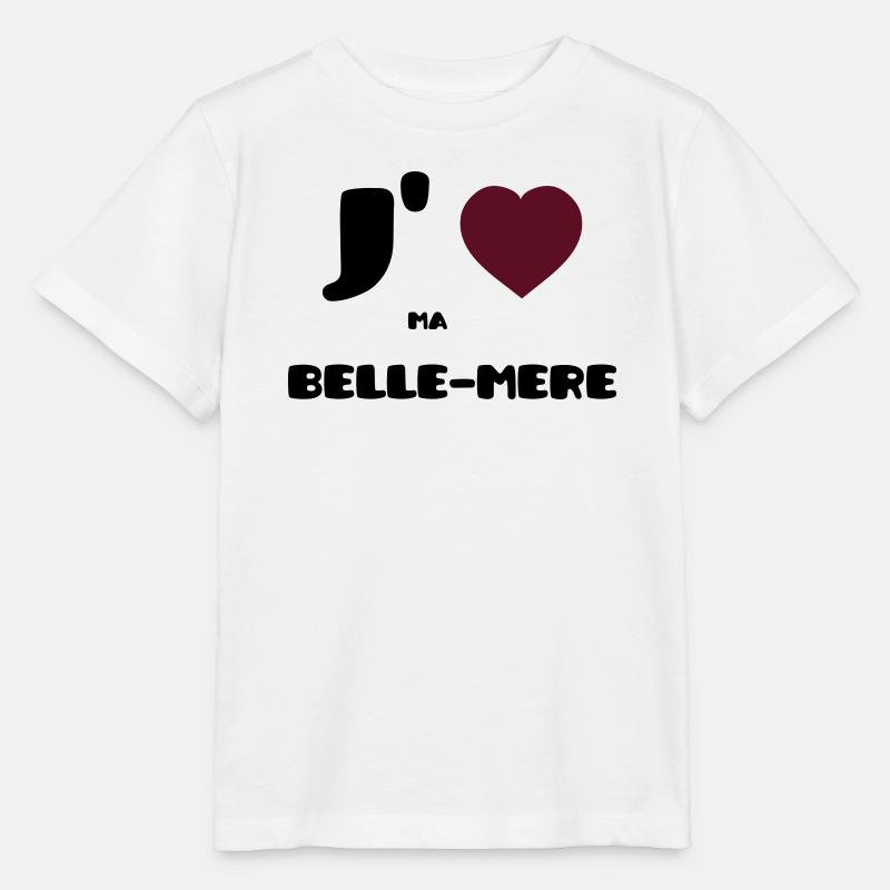 Ich liebe meine Mutter (V) - Stanley/Stella Kinder T-Shirt MINI CREATOR  - Weiß