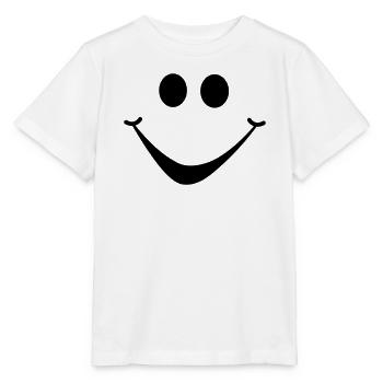 smiley1 - Stanley/Stella Kinder T-Shirt MINI CREATOR  - Weiß - Vorne - Maike (125cm)
