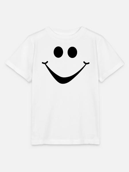 smiley1 - Stanley/Stella Kinder T-Shirt MINI CREATOR - Weiß