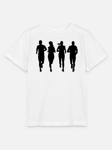 laufende Paargruppe - Stanley/Stella Kinder T-Shirt MINI CREATOR - Weiß