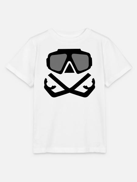 tauchen - Stanley/Stella Kinder T-Shirt MINI CREATOR - Weiß