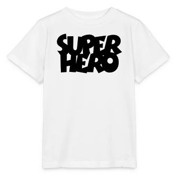 SUPERHERO - T-shirt bio MINI CREATOR Stanley/Stella Enfant - blanc - Devant - Maike (125cm)