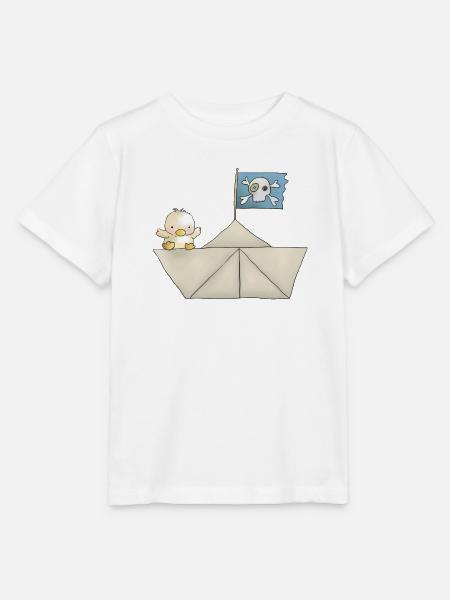 Kleiner Seeräuber - Stanley/Stella Kinder T-Shirt MINI CREATOR - Weiß