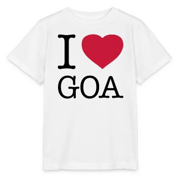 J’AIME GOA Inde - T-shirt bio MINI CREATOR Stanley/Stella Enfant - blanc - Devant - Maike (125cm)