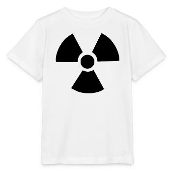 Radioactive Symbol - Stanley/Stella MINI CREATOR Kids’ T-Shirt - white - Front - Maike (125cm)