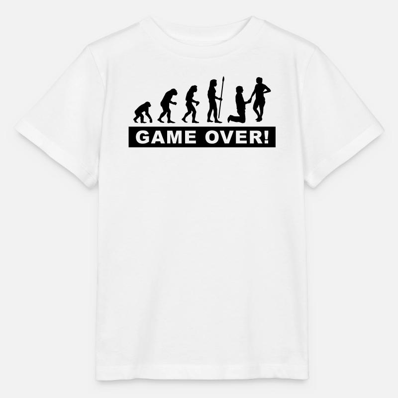 evolution_wedding - Stanley/Stella Kinder T-Shirt MINI CREATOR  - Weiß