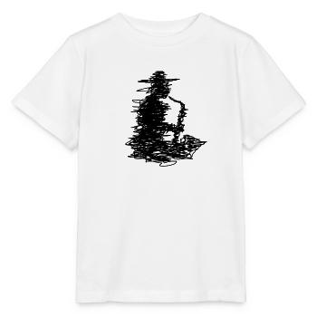 jazz - T-shirt bio MINI CREATOR Stanley/Stella Enfant - blanc - Devant - Maike (125cm)