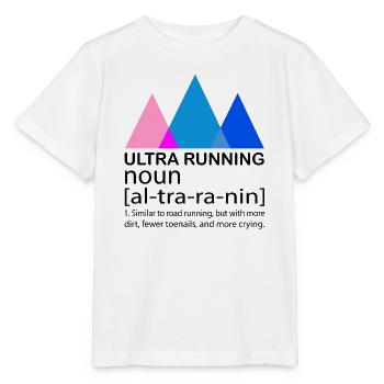 Ultra Running Running Shirt & Gift - Stanley/Stella MINI CREATOR Kids’ T-Shirt - white - Front - Maike (125cm)