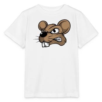 Souris souris mousi petites souris rat rongeur - T-shirt bio MINI CREATOR Stanley/Stella Enfant - blanc - Devant - Maike (125cm)