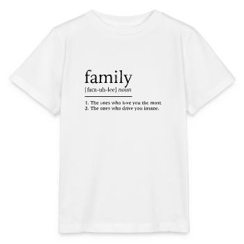 family - Stanley/Stella MINI CREATOR Kids’ T-Shirt - white - Front - Maike (125cm)