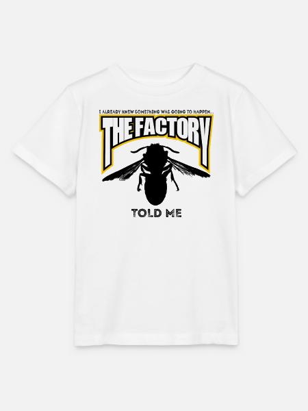 The Wasp Factory - Stanley/Stella Kinder T-Shirt MINI CREATOR - Weiß
