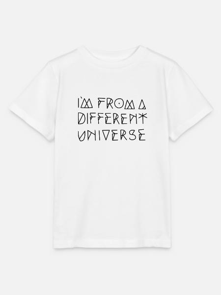 Alien - Stanley/Stella Kinder T-Shirt MINI CREATOR  - Weiß