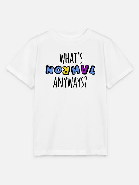 Mental Health Awareness T Shirt - Stanley/Stella Kinder T-Shirt MINI CREATOR  - Weiß