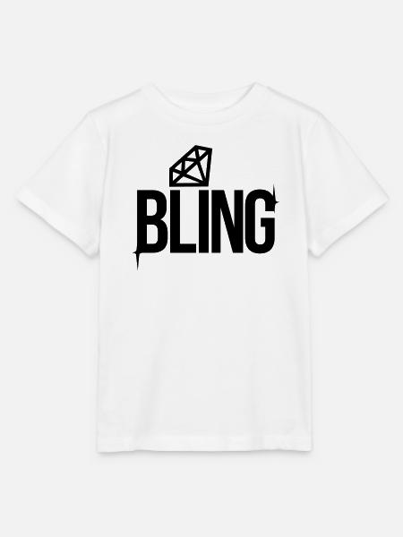 Bling - Stanley/Stella Kinder T-Shirt MINI CREATOR  - Weiß