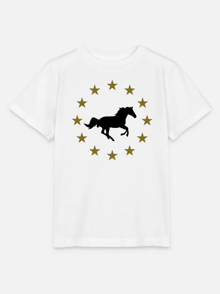 Pferde & Sternen - Stanley/Stella Kinder T-Shirt MINI CREATOR  - Weiß